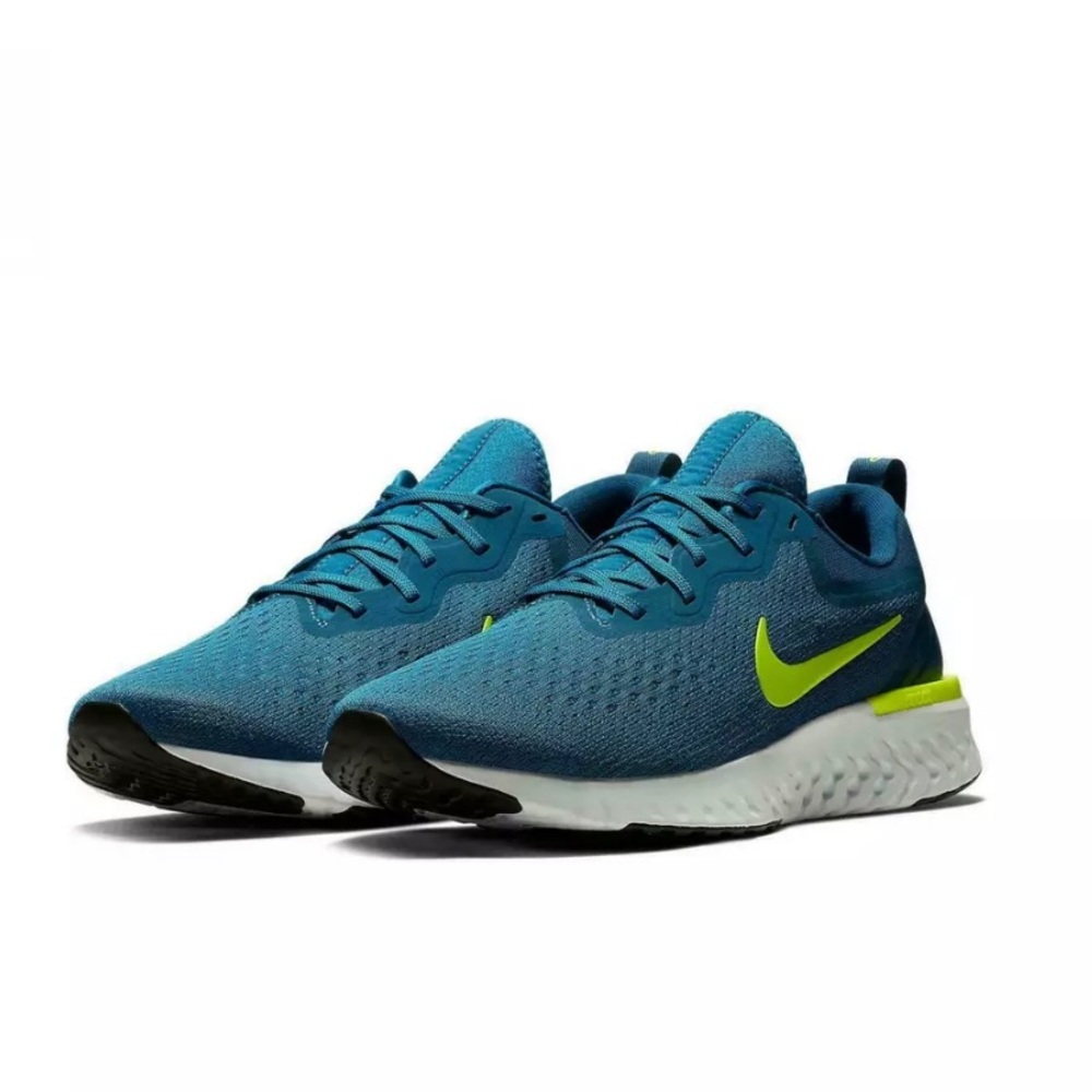 Nike odyssey react green volt blue size 11 mens